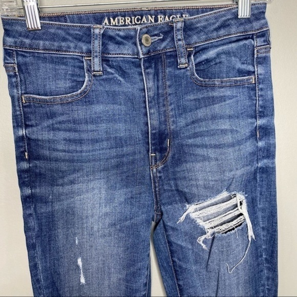 American Eagle Super Hi-Rise Jeggings 2 - Picture 4 of 9